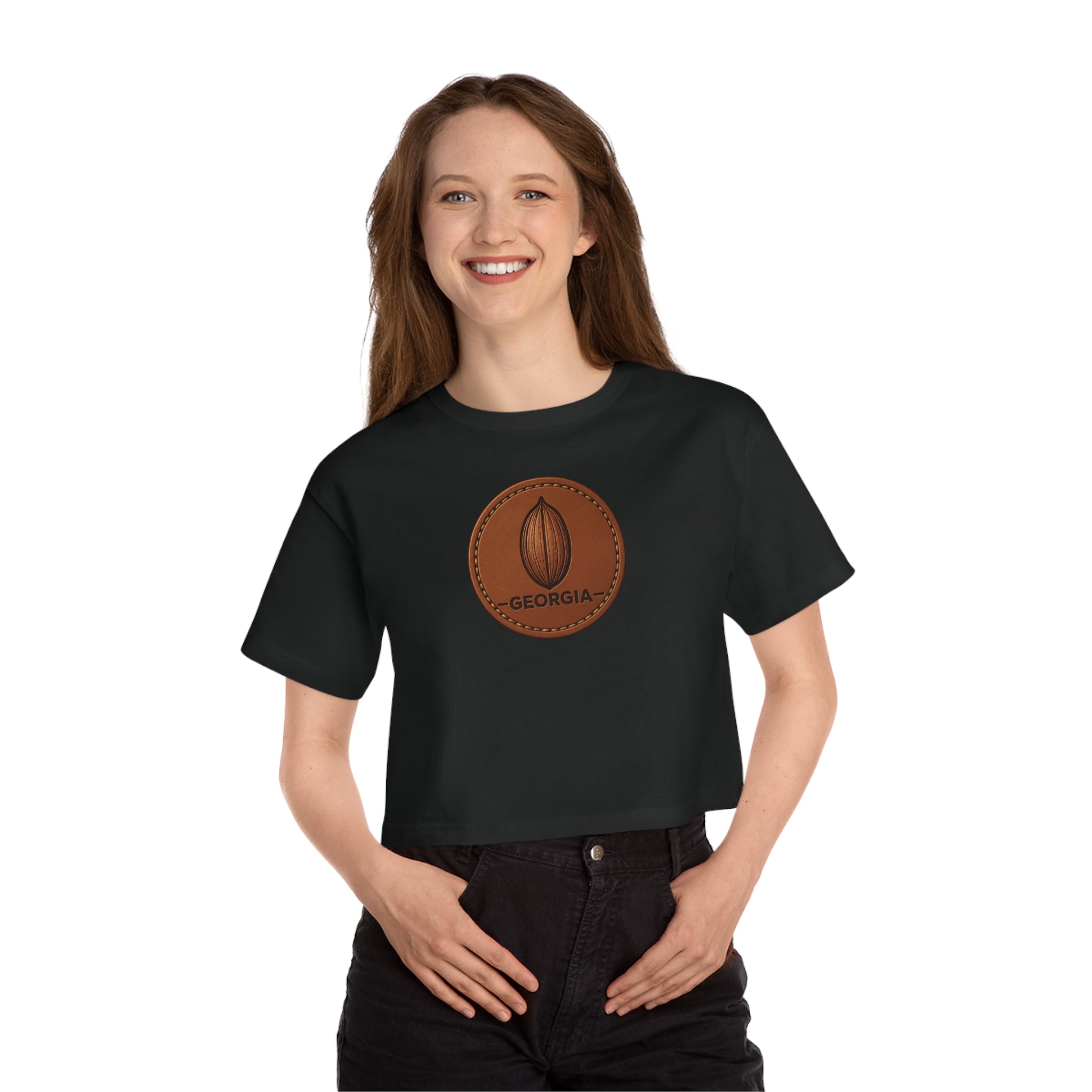 Georgia Pecan Heritage Cropped Tee