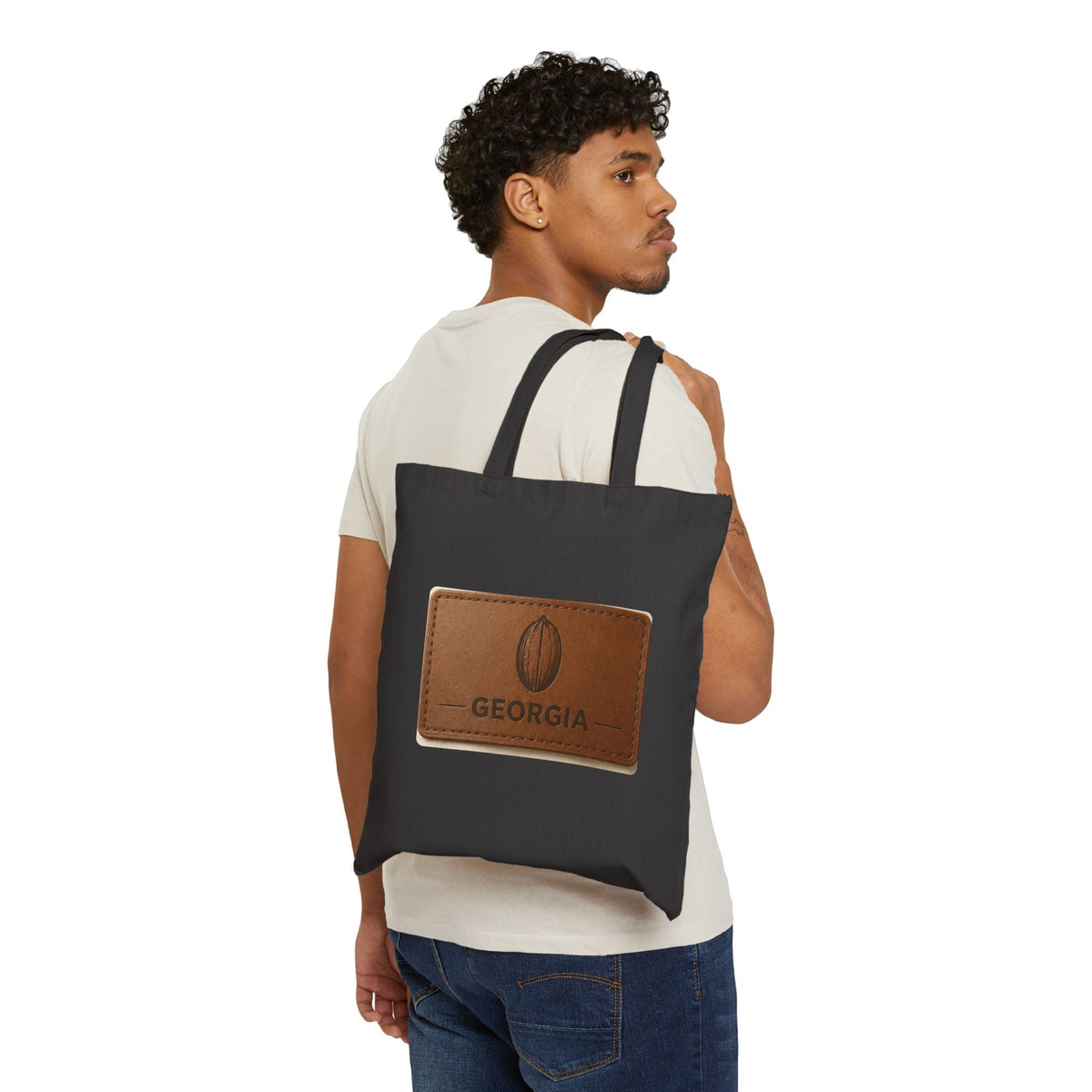 Georgia Pecan Heritage Canvas Tote