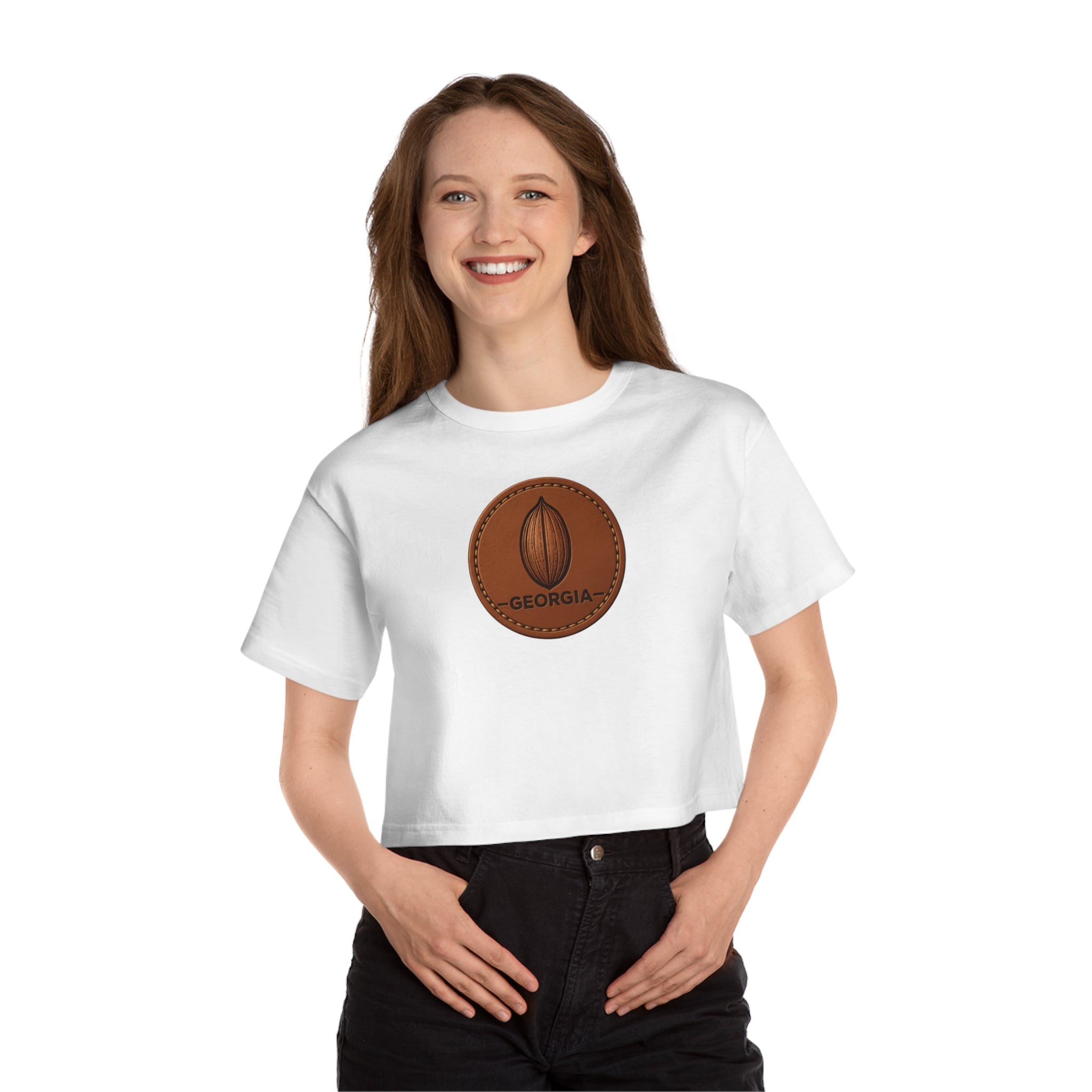 Georgia Pecan Heritage Cropped Tee